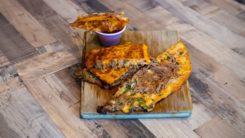 One of our Taco Tuesday Specials - Quesa Birria