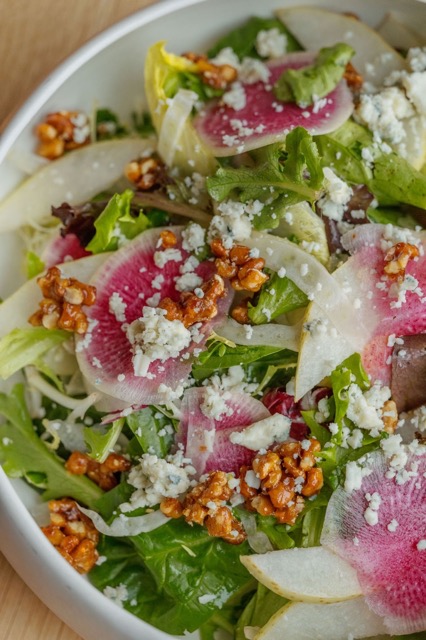 The Sea Ranch Lodge Farm provides many of the salad greens to The Dining Room.