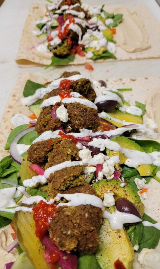 Falafel Veggie Wrap