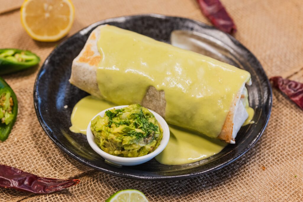 Special Viva Mexicana burrito.