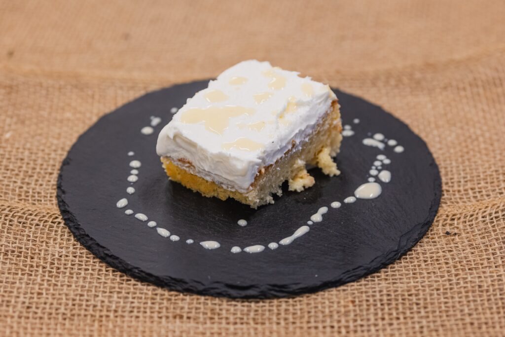 Decadent cake dessert.